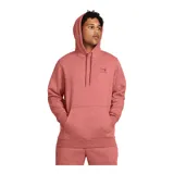 Buzo con capucha celeste de Under Armour, con logo bordado en el pecho y bolsillo tipo canguro.