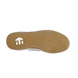 Championes Etnies Aurelien color blanco y amarillo ocre, con logo de la marca en el lateral.