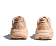 Championes Hoka Bondi 9, color rosa pálido, ideales para running.