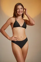 Colaless estampada multicolor.