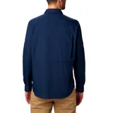 Camisa de manga larga color bordó con tecnología Omni-Shade Upf 50 Sun Protection y Omni-Wick. Cuenta con ventilación, mangas enrollables con soportes para lengüetas y dos bolsillos frontales con solapa.