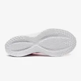 Championes de running Fila Athlon para mujer, color salmón con detalles en azul marino y blanco.