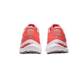 Championes de running Asics Gel-Kayano 29 para mujer, color salmón con detalles en lila y blanco.