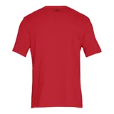 Remera celeste de Under Armour, corte clásico, mangas cortas y logo estampado en el pecho.