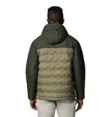 Campera Columbia Grand Trek III para hombre, con capucha, impermeable y transpirable. Forro termorreflectante Omni-Heat™ Infinity y aislamiento de plumón de 650 fill power.