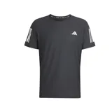 Camiseta negra de entrenamiento, ligera y transpirable, diseñada para comodidad y rendimiento.