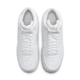 Championes de caña alta Nike Court Vision, color blanco.