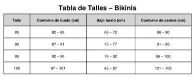 Conjunto de bikini color crema con corpiño triangular con detalle de estrella dorada y bombacha con tiras laterales.