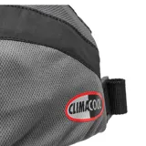 Gorro Adidas Originals Climacool negro con paneles de malla gris en los laterales y logo bordado en el frente.