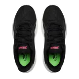Championes de running Joma Sodio Lady para mujer, color negro con detalles en rosa y logo en gris.