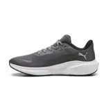 Championes Puma Skyrocket Lite negros con detalles en blanco, ideales para running.