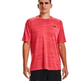 Remera de hombre Under Armour Tech 2.0, color celeste jaspeado, de corte suelto y tejido ligero.
