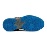 Championes de tenis Fila Acer Champion para hombre, color negro con suela celeste.