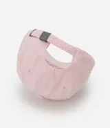 Gorro de béisbol liso, color azul marino, con visera curva y corona estructurada de seis paneles.