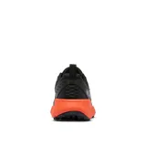 Championes de senderismo Columbia Konos TRS para hombre, color negro con detalles en naranja.