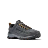 Championes Columbia Firecamp Fleece III color gris con detalles en naranja. Capellada textil acolchada con forro polar, entresuela TechLite™ para amortiguación y suela Omni-Grip™ para tracción en todo terreno.