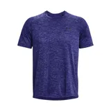 Remera de entrenamiento de manga corta, color azul marino, con tecnología que permite la transpiración y comodidad.