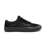 Zapatillas Vans Skate Old Skool color negro, con detalles en gamuza y lona, y suela de goma vulcanizada.