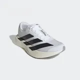 Championes Adidas Adizero Evo SL blancos con las tres tiras características de la marca en color negro.