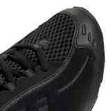 Championes Adidas MEGARIDE O1 color negro con las tres tiras características de la marca en los laterales.