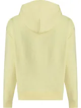 Buzo de felpa de algodón con capucha y logo