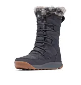 Botas de invierno Columbia Minx IV, color negro, con caña media acolchada, forro termorreflectivo Omni-Heat™, tecnología impermeable Omni-Tech™ y suela Adapt Trax™ para mayor tracción.