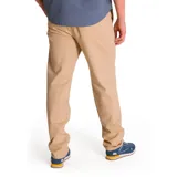 Pantalón de hombre color azul marino, de corte chino, tapered y straight.