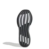 Championes Adidas Response Super negros con detalles plateados y suela blanca.