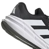 Championes de running para hombre, color negro con detalles en blanco, con diseño ligero y transpirable.