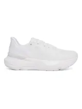 Championes Under Armour Infinite Pro 2 para mujer, color blanco. Ideales para running, ofrecen soporte y amortiguación UA HOVR+.
