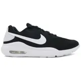 Zapatillas de running negras con detalles en blanco, con parte superior de malla transpirable y unidad Air Max para amortiguación.