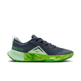 Zapatillas de trail running Nike Juniper Trail 2 Gore-Tex, color azul con detalles en verde y blanco.
