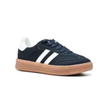 Championes deportivos American Sport Resh 3.0, color azul marino con detalles en blanco y suela marrón.