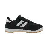 Zapatillas deportivas Le Groupe, color beige y bordó, con detalles en blanco.