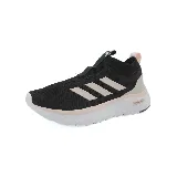 Zapatillas Adidas Cloudfoam Move Sock para mujer, color negro con las tres tiras laterales en beige y suela blanca.