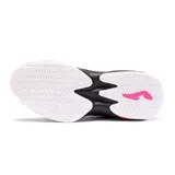 Championes deportivos Joma Master 1000 Lady, color negro con detalles en fucsia y suela blanca. Recomendados para pádel y tenis.