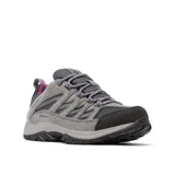 Championes de trekking Columbia Crestwood Waterproof, color marrón con detalles en gris y negro. Capellada de cuero, malla y cintas. Tecnología Omni-Tech impermeable y transpirable. Entresuela TechLite para amortiguación y absorción de impactos. Suela Omni-Grip para tracción en todo tipo de terrenos.