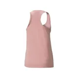 Musculosa deportiva Puma Active de mujer, color negro con logo estampado en blanco en el pecho.