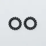 Pack de 6 gomas de espiral NEGRO