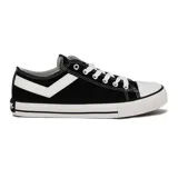 Championes Pony modelo Classic, color negro con detalles en blanco.