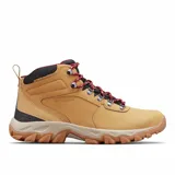 Bota de senderismo Columbia Newton Ridge Plus II, color marrón, con capellada de cuero recubierto de PU, ante y malla. Cuenta con tecnología Omni-Tech™ impermeable y transpirable, entresuela TechLite™ para amortiguación y suela Omni-Grip™ para tracción en todo tipo de terrenos.