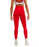 Legging deportivo azul marino de tiro alto, confeccionado en tejido transpirable y elástico, ideal para entrenamientos de impacto medio.