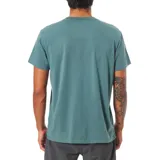 Remera verde de manga corta con logo de la marca Katin estampado en el pecho.