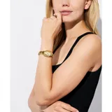 Reloj Michael Kors para mujer, modelo Mini Suri, con caja dorada de acero inoxidable de 24mm y pulsera de eslabones gruesos.