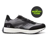 Championes deportivos American Sport Abrus color beige con detalles en marrón y suela marrón. Confeccionados con memory foam.