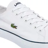Championes Lacoste modelo Gripshot, color blanco con detalles en azul marino.
