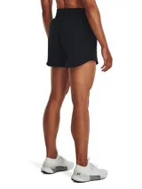 Short deportivo azul con cintura elástica y bolsillos laterales.