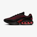 Zapatillas Nike Air Max Dn Bred, color negro con detalles en rojo.