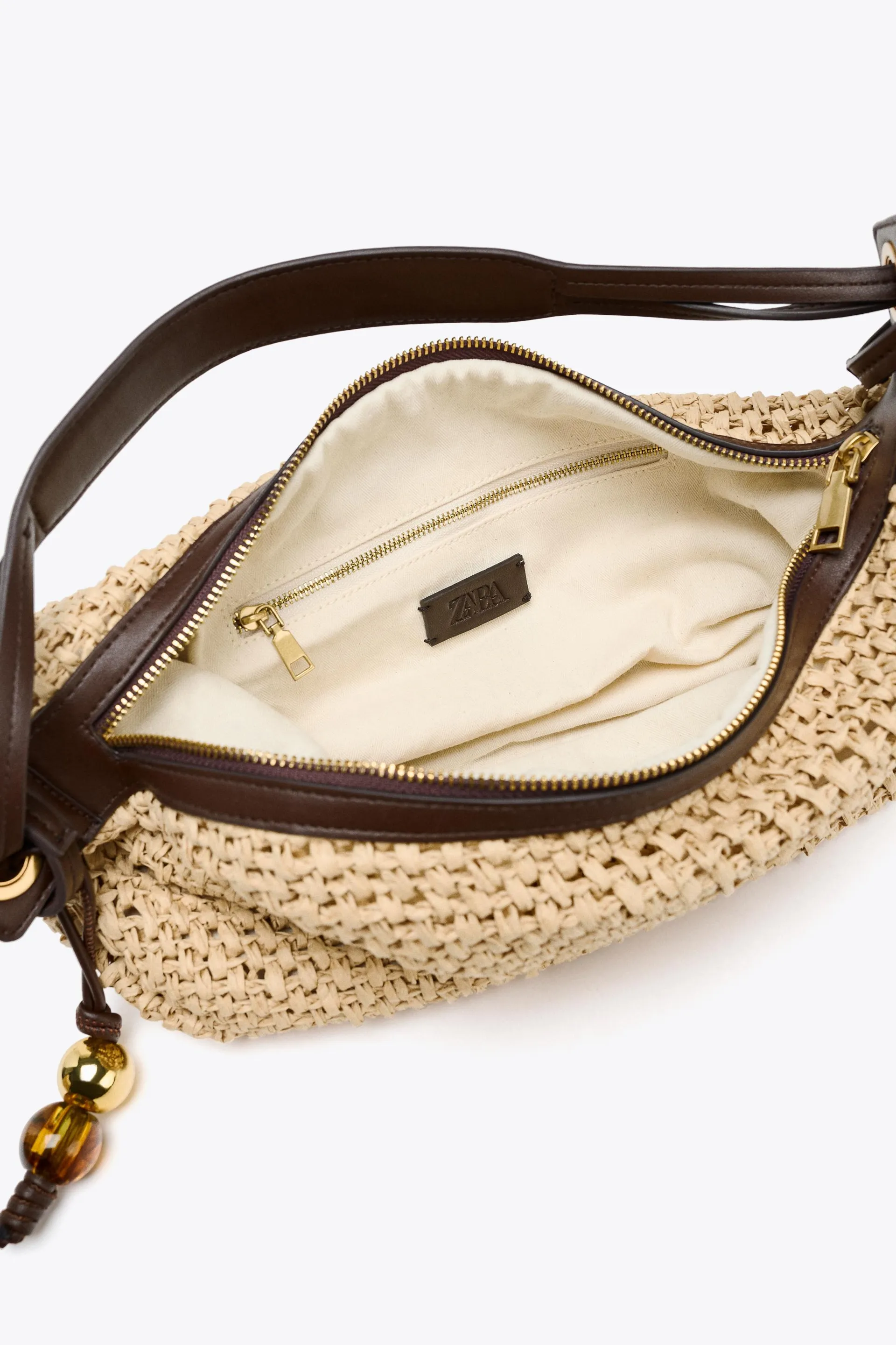 Bolso Shopper Bolsa Beige Zara Zara Bolsos Mujer 2020 Shop