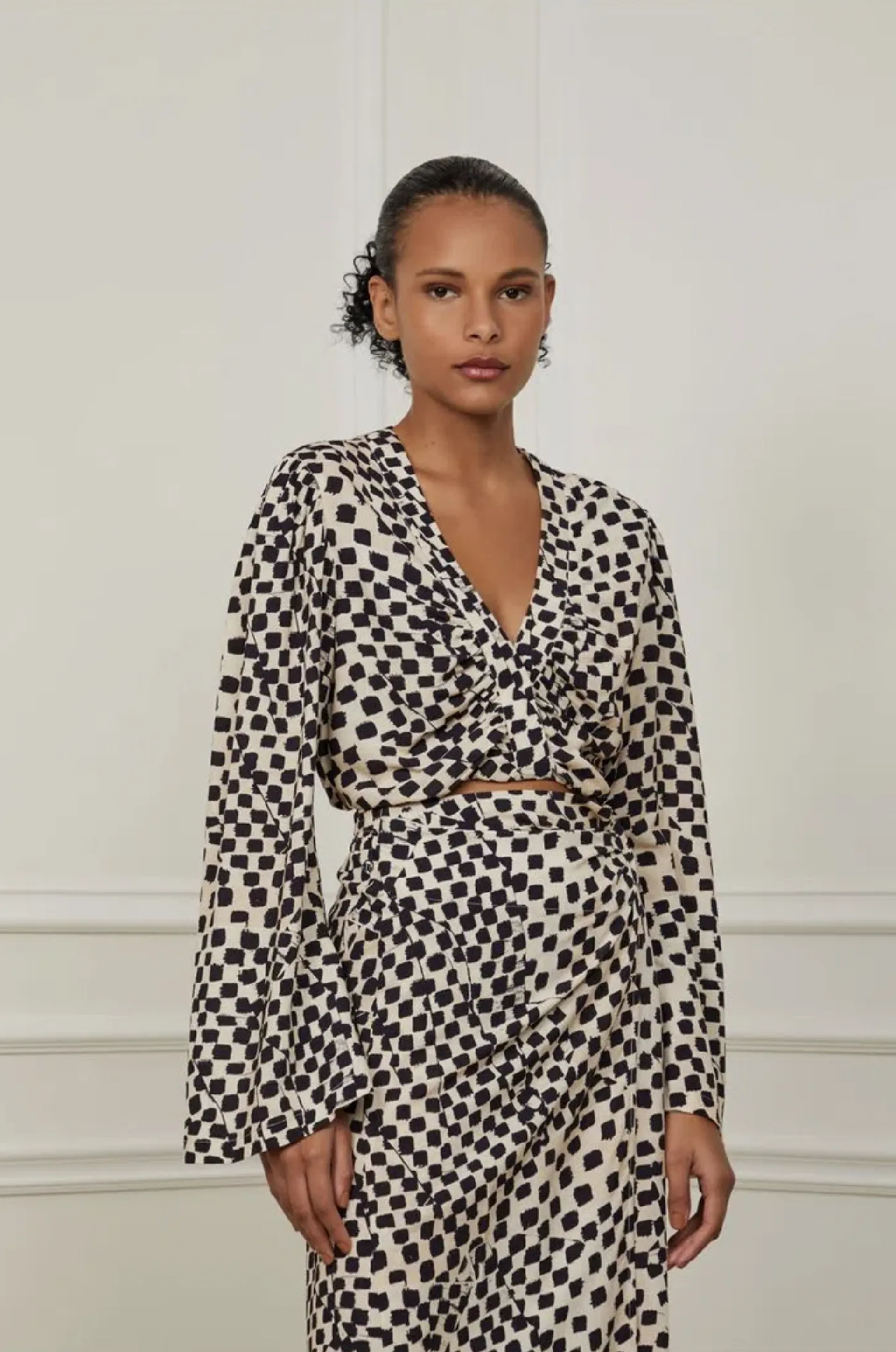 Vestido Midi Estampado en Amadea Trendo